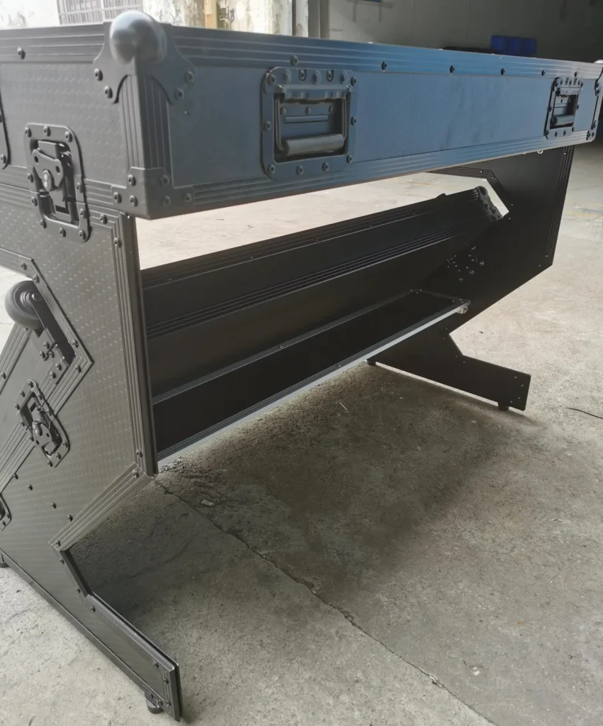 Black Fishin Portable Folding Z Style DJ Table