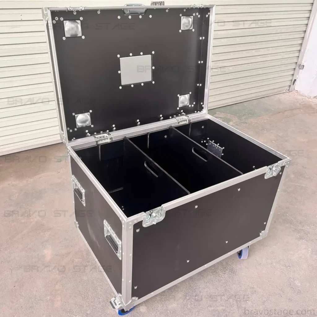 ATA Storage Cable Flight Case with Dividers-35″