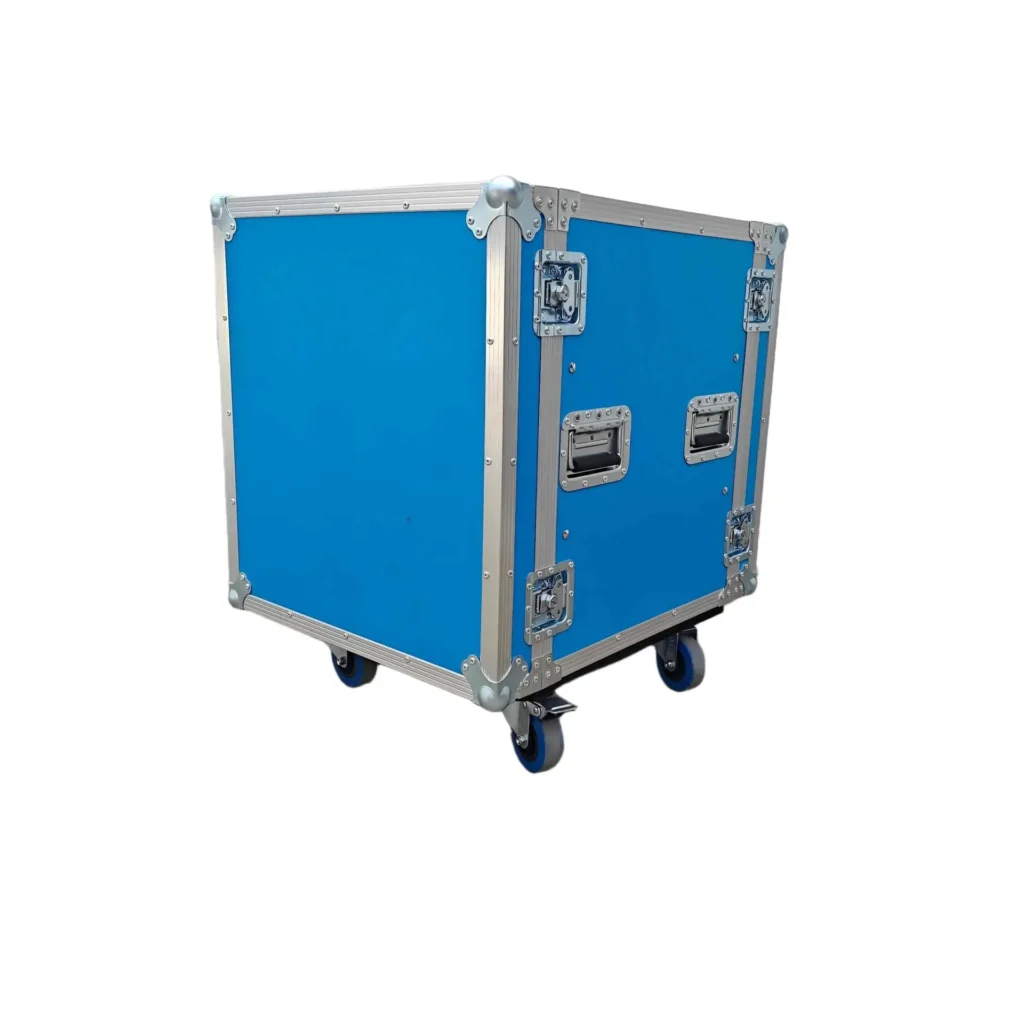 ATA 12U Shockproof Rack Mount Flight Case 19 inch Depth