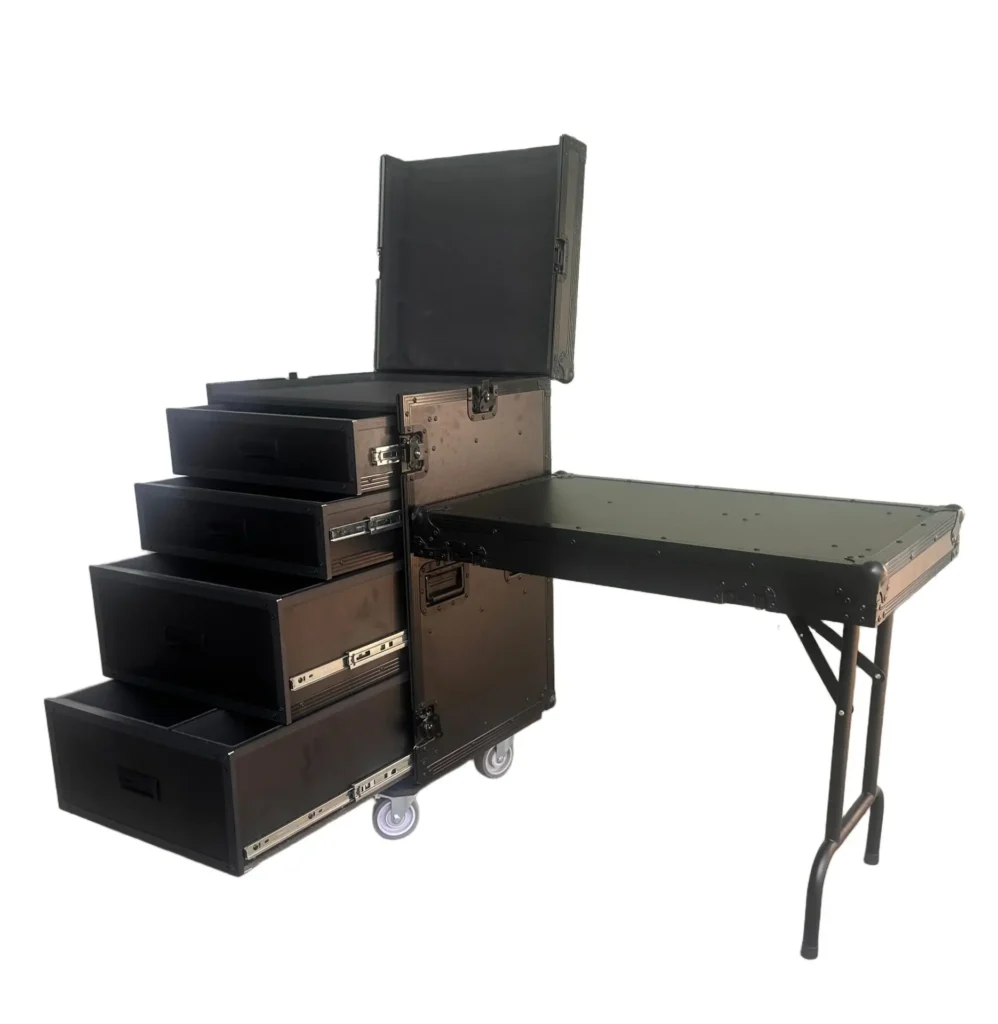 4 Drawers Audio Workbox ATA Style Rack Case