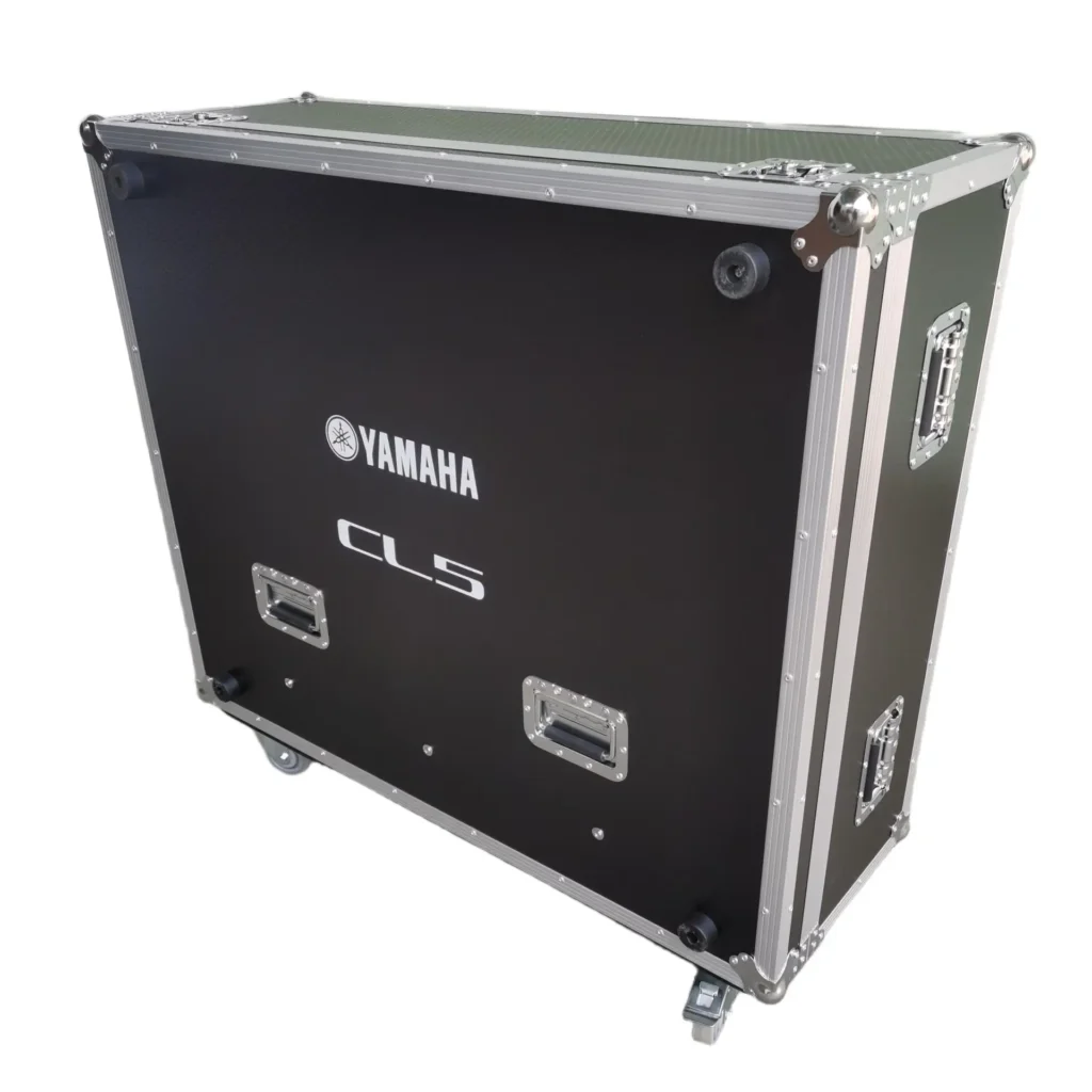 Yamaha CL5 Mixer Flight Case with Doghouse